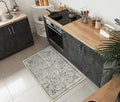 Keen Home Design 2x3 Rug - Machine Washable Entry Rug with Non-Slip Backing, Ideal for Enteryway, Kitchen, Bathroom, Laundry Room - Vintage, Easy Clean, Durable, Low Pile Rug - (2' x 3')-Ruum Studio Home