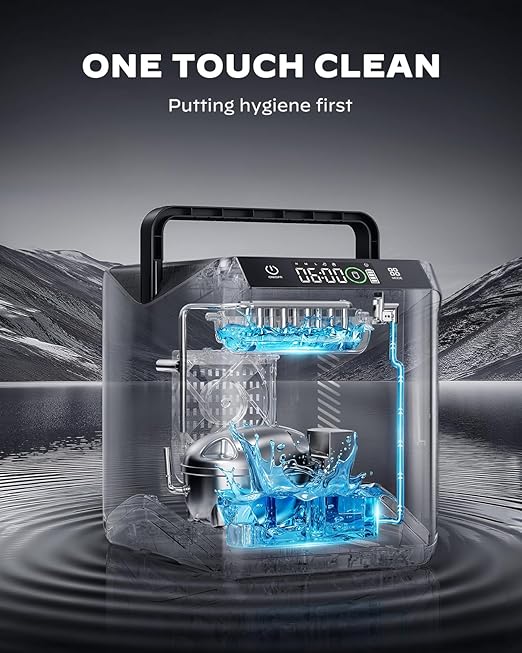 Silonn Battery-Powered Ice Maker with 4-Power, RV Ice Maker Countertop 12V/24V Car Charger 100-240V AC Solar-Ready, Portable Ice Machine 9 Cubes/6 Mins 22lbs/Day Auto-Clean for Camping RV Home Outdoor-Ruum Studio Home