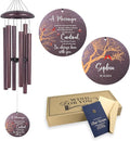 ASTARIN Outside Wind Chimes for Loss of Loved one, Personalized Sympathy Gift for Loss Mother/Father, Windchimes Outdoors Condolences Gift for Women/Men, Garden Decoration, 32 inch-Ruum Studio Home
