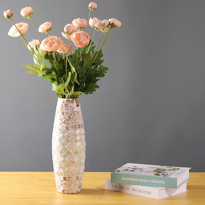 Artificial Silk Flowers Ranunculus Fake Flower 5 Pcs,Suitable for Core Decorations,Weddings,Homes,Artistic Decorations and Props (Cream Yellow)-Ruum Studio Home