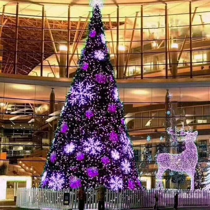 HOME LIGHTING 66ft Halloween Decorative Mini Lights, 200 LED Green Wire Fairy Starry String Lights Plug in, 8 Lighting Modes, for Indoor Outdoor Xmas Tree Wedding Party Decoration (Purple)-Ruum Studio Home