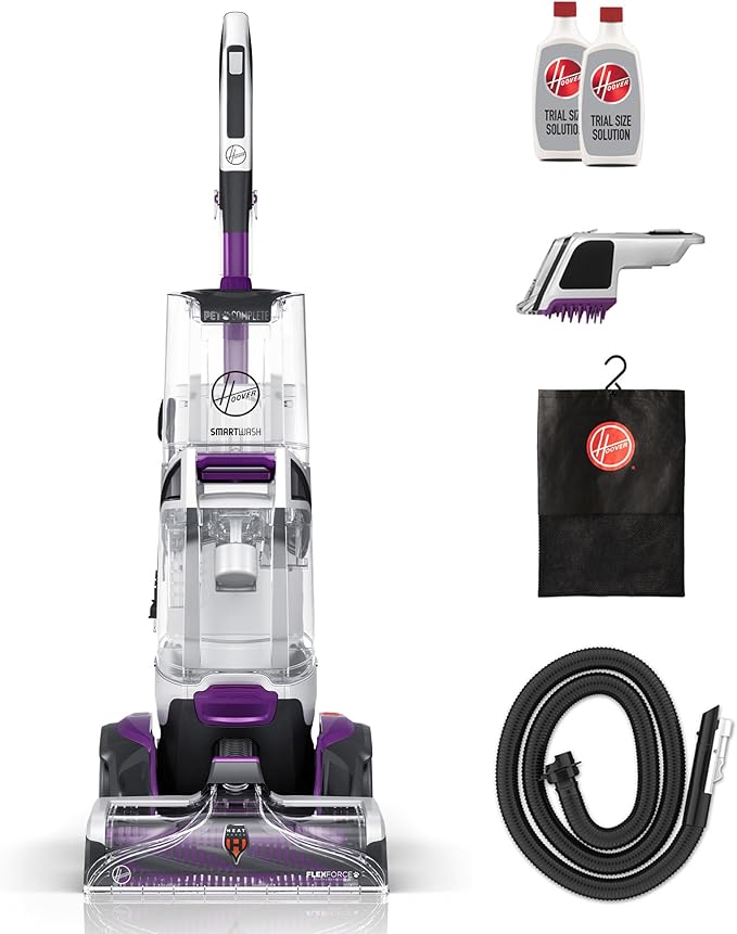 Hoover SmartWash Pet Automatic Carpet Cleaner Machine with Spot Chaser Wand, Deep Cleaning Carpet Shampooer Machine, Pair with a Hoover Cleaner Solution for a Bright, Refreshed Home-Ruum Studio Home