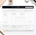 Get Your Stuff Together Weekly Work Planner - 8.5 x 11 Inch Undated Daily Planner with 52 Tear-Off Pages, Weekly To Do List Notepad for Effective Task Management, US Owned Busines-Ruum Studio Home