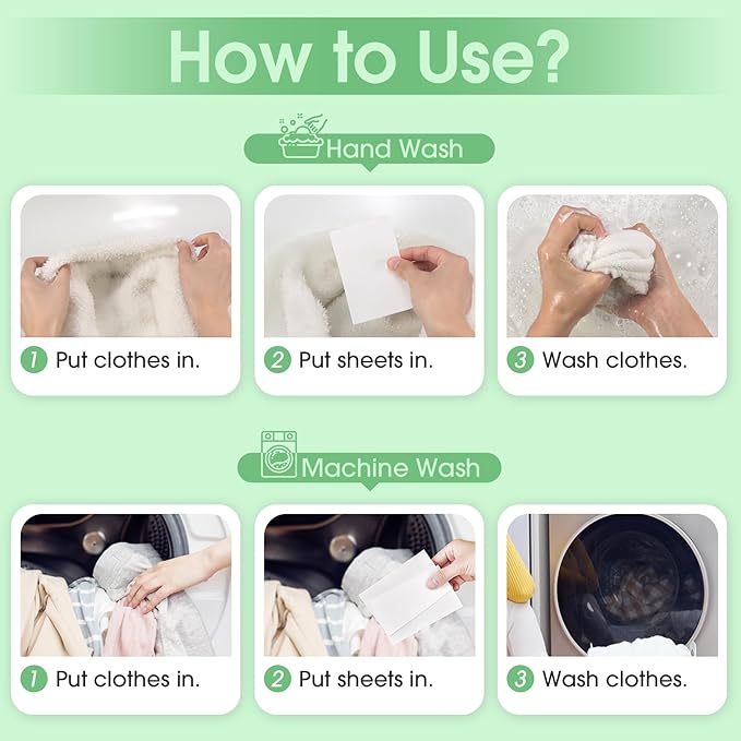 Poesie Laundry Detergent Sheets Fragrance Free 320 Sheets Liquid Free Travel Laundry Soap Non-Plastic Jug Camping Laundry Strips for Home & Outdoor-Ruum Studio Home