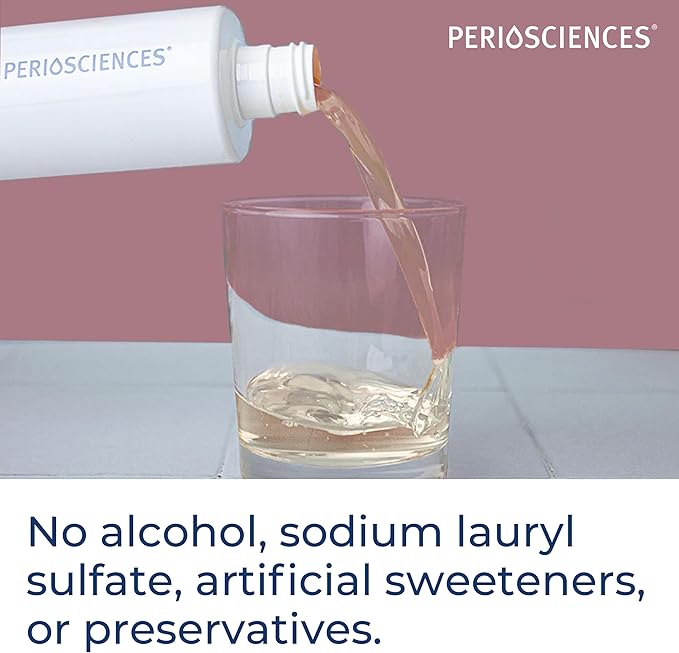 PerioSciences AO ProRinse Sensitive Teeth Mouthwash with Essential Oils and Antioxidants - Alcohol Free Mouthwash for Extreme Oral Sensations, 10 fl oz/300ml Pack of 2-Ruum Studio Home