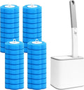 Disposable Toilet Brush with Holder, Disposable Toilet Cleaning System with 36 Refills, Toilet Wand Kit for Bathroom Toilet Cleaning (Disposable Toilet Brush)-Ruum Studio Home