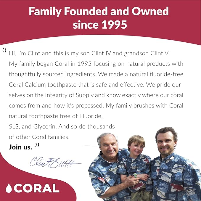 Coral Nano Silver Kids Fluoride Free Foaming Bubble Berry Coral Calcium Toothpaste, Natural Formula, SLS and Glycerin Free - 4 Ounce-Ruum Studio Home