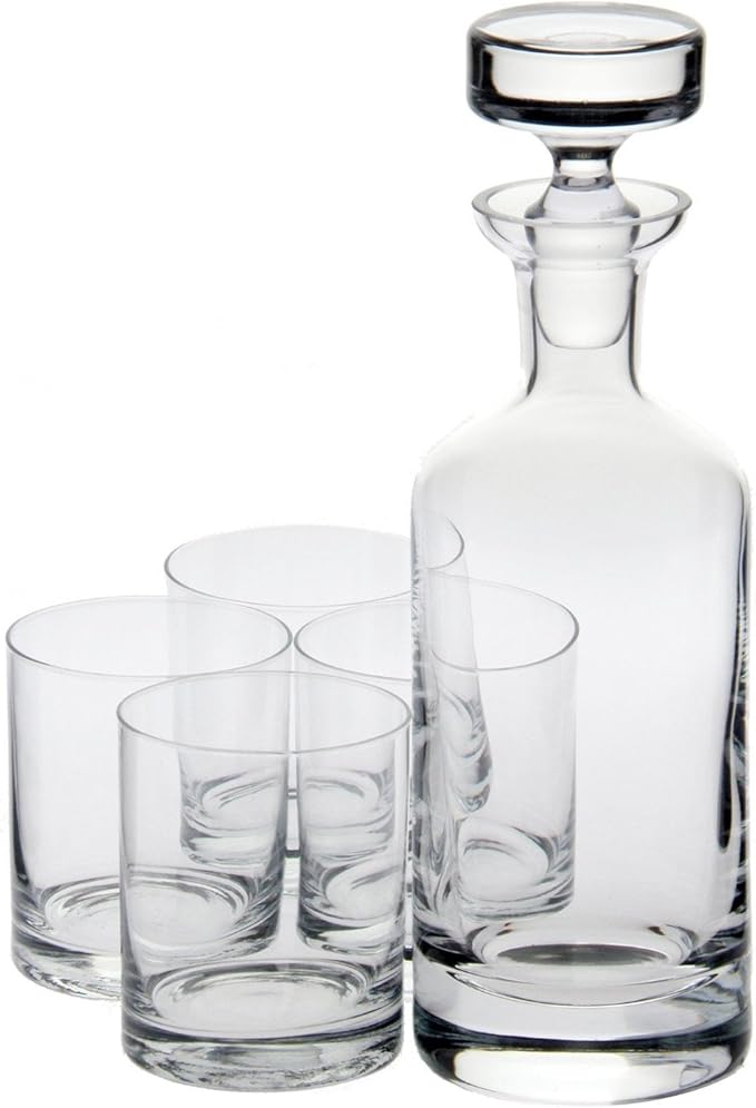 Ravenscroft Crystal Wellington Whisky Set, 5-Piece-Ruum Studio Home