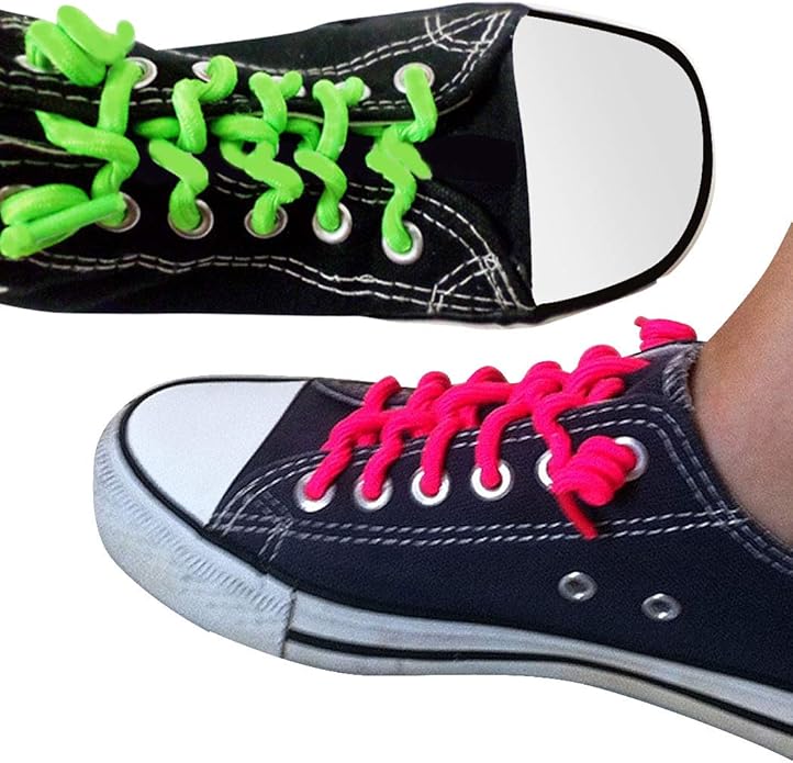 FOOTMATTERS Curly No Tie Shoe Laces - Elastic Spring Laces-Ruum Studio Home