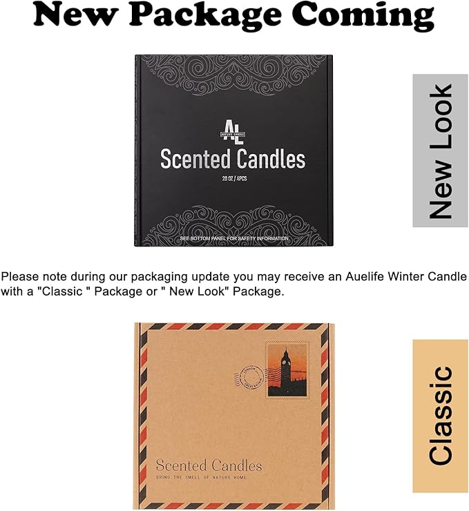 Scented Candles Set | Men Candle Set, Scented Candles for Home, Gifts for Men Aromatherapy Gift Set - 4 Pack Manly Gifts for Dad Fathers Day, Soy Candle of Leather/Smoke & Vanilla/Oak/Lavender-Ruum Studio Home