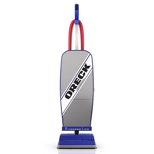 Oreck Commercial XL Vacuum Cleaner, Bagged Upright Vac for Carpets and Hard Floor, Lightweight, Automatic Height Adjust, High-Speed Brush Roll, Powerful Vacuum Cleaners for Commercial Use-Ruum Studio Home