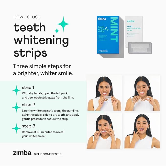 Zimba Supreme LED Teeth Whitening Kit with 3 Whitening Pens | LED Accelerator Light for Coffee, Wine, Soda, Tea, Tobacco, and Other Stains-Ruum Studio Home