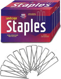 Ashman Garden Landscape SOD Staples and Stakes Pins for Weed Barrier Fabric, Ground Cover, Garden Hose, Lawn Drippers, Drip Irrigation Tubing, 1000 Pack Heavy Duty & Anti Rust-Ruum Studio Home