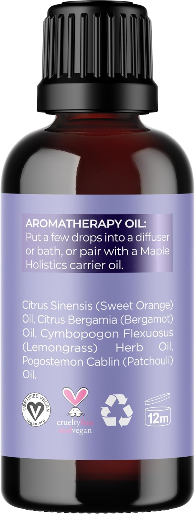 Unwind Aromatherapy Essential Oil Blend - Calming Essential Oils for Diffusers for Home Travel and Baths with Invigorating Pure Bergamot Patchouli and Citrus Essential Oils for Stress Support-Ruum Studio Home