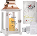 Memorial Lantern, Sympathy Gifts for Loss of Mom/Dad/Loved One, Bereavement Gifts, in Memory of Loved One Lantern,Celebration of Life, Memorial Gifts, Funeral Lantern,A Limb has Fallen from The ...-Ruum Studio Home