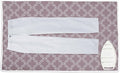 Encasa Homes Ironing Mat/Pad (Large 48"x28") with 3mm Padding & Silicone Iron Rest for Steam Pressing on Tabletop or Bed - Heat Resistant, Portable, Quilting & Travel Blanket - Mauve Tiles-Ruum Studio Home