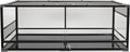 Zilla QuickBuild Reptile 65 Gallon Glass Terrarium Habitat with Sliding Door For Geckos, Snakes, Lizards, Frogs, Turtles, and Tortoises, 48" x 18" x 18"-Ruum Studio Home