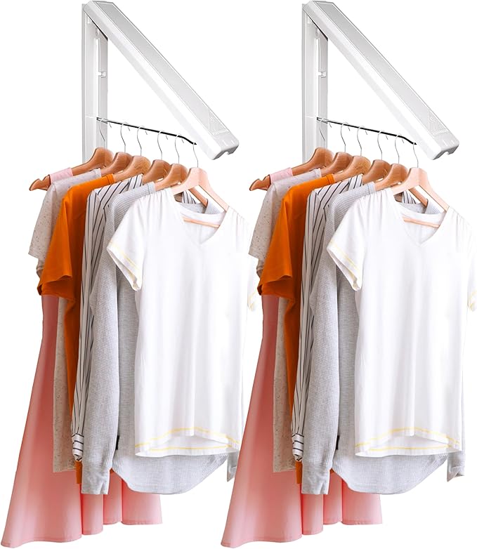 InstaHanger - Wall Mounted Drying Rack - The Original Collapsible Clothes Drying Rack and Storage-Ruum Studio Home