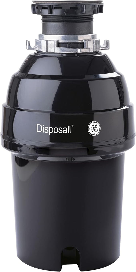 GE Disposall Continuous Feed 1 Horsepower Motor Garbage Disposer, Good for Grinding: Cooked Meat, Beans, & Seeds, Easy Install Kit, Non-Corded, Recommended Families of 4 or More, GFC1020N-Ruum Studio Home