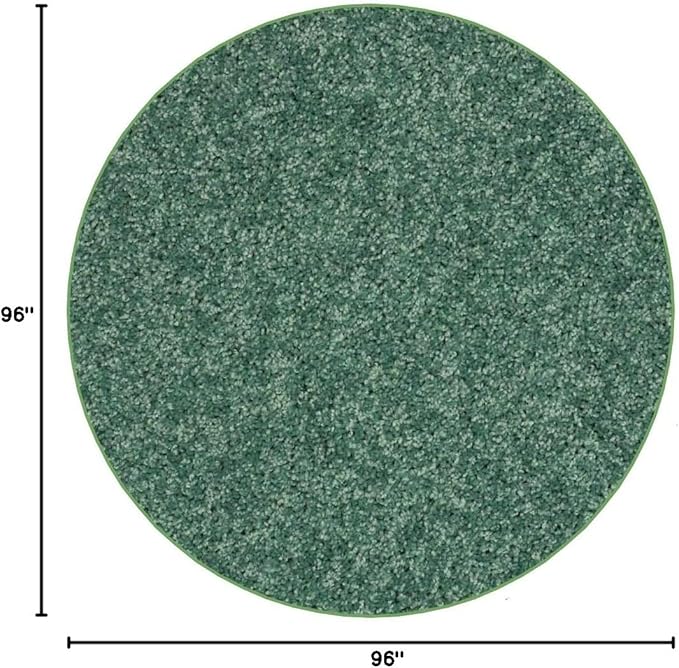 KOECKRITZ Soft and Colorful Kids Classroom Area Rugs (Passes Flammability Pill Test) Many Sizes and Bright Colors to Select from (8' Round, Froggy)-Ruum Studio Home