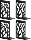 Book Ends, Bookends, Bookends for Shelves, Bookend, Book Ends for Heavy Books, Black Metal Book Shelf Holder Home Decorative, Book Stoppers for Shelves 2 Pair-Ruum Studio Home