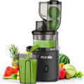 Slow Masticating Cold Press Juicer: Cold Pressed Juicer Machines For Vegetable And Fruit 200W, Matte Grey-Ruum Studio Home