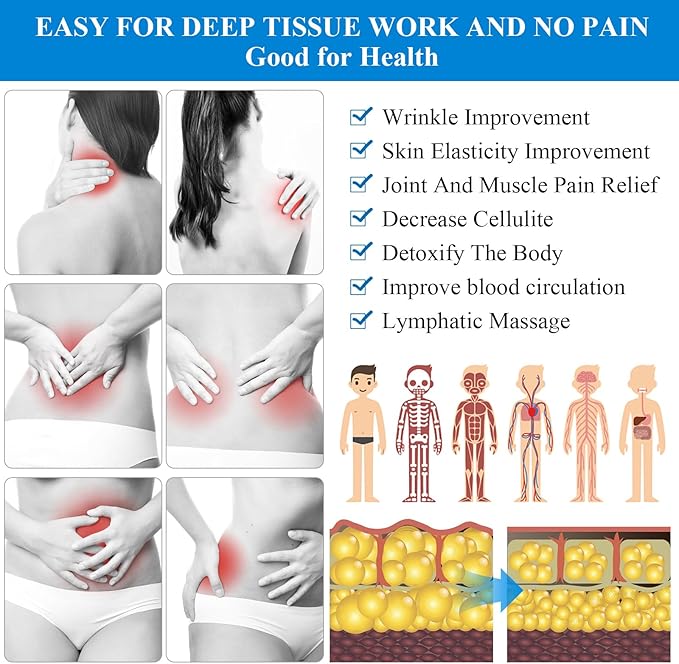 Silicone Cupping Therapy Sets, Cupping Kit for Massage Therapy,Anti Cellulite Cup, for Cellulite Reduction Joint Pain Muscle Pain-Ruum Studio Home