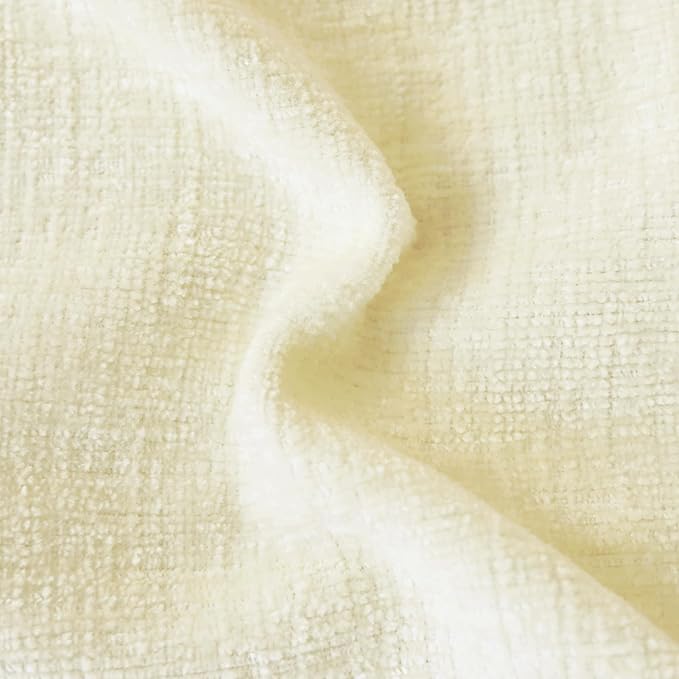 CaliTime Throw Pillow Covers Decorative 20 X 20 Inches Pack of 2 Cozy Chenille Cushion Cases for Couch Sofa Bed Living Room Home Beige-Ruum Studio Home