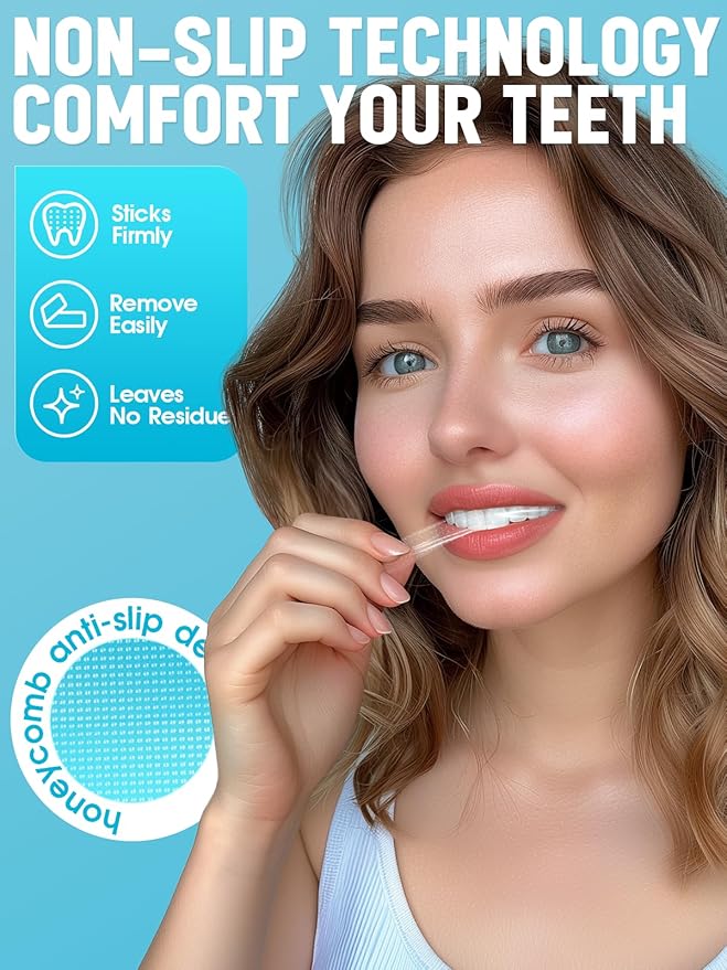 Oralfree Natural Teeth Whitening Strips - Sensitive Teeth Whitener - Enamel Safe Teeth Whitening Kit with Hydrogen Peroxide for Coffee, Wine, Tobacco, and Other Stains, 28 Strips (14 Treatment), Mint-Ruum Studio Home