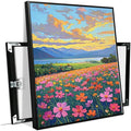 Colorful wildflowers field scenery poster artwork wall decoration wildflowers everywhere wall painting suitable for bedroom home office-Ruum Studio Home