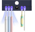 Electric Toothbrush Holder and Cleaner Auto Cleaning and Drying Toothbrushs in Circle Wall Mounted for Bathroom Accessory Auto Open/Close Cover Rechargeable Home Gadgets-Ruum Studio Home