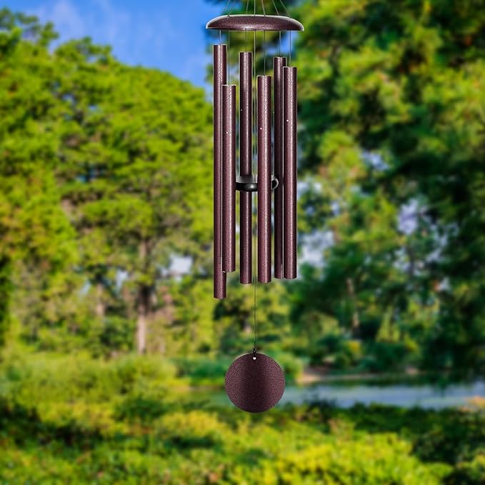 Wind Chimes Outdoor Deep Tone, 45 in Large Wind Chimes for Outside, Wind Chime Gifts for Mother's Day/Housewarming/Christmas-Ruum Studio Home