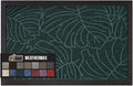 GORILLA GRIP 100% Waterproof All-Season WeatherMax Doormat, 60x24, US Designed Natural Rubber, Stain and Fade Resistant, Low Profile Indoor Outdoor Door Mats, Easy Clean Patio Mat, Green Palm-Ruum Studio Home