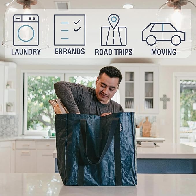 CleverMade Under Bed Storage Bag - Collapsible Storage for Shoes and Clothes Easy Use - Heavy Duty Utility Bag Home-Ruum Studio Home