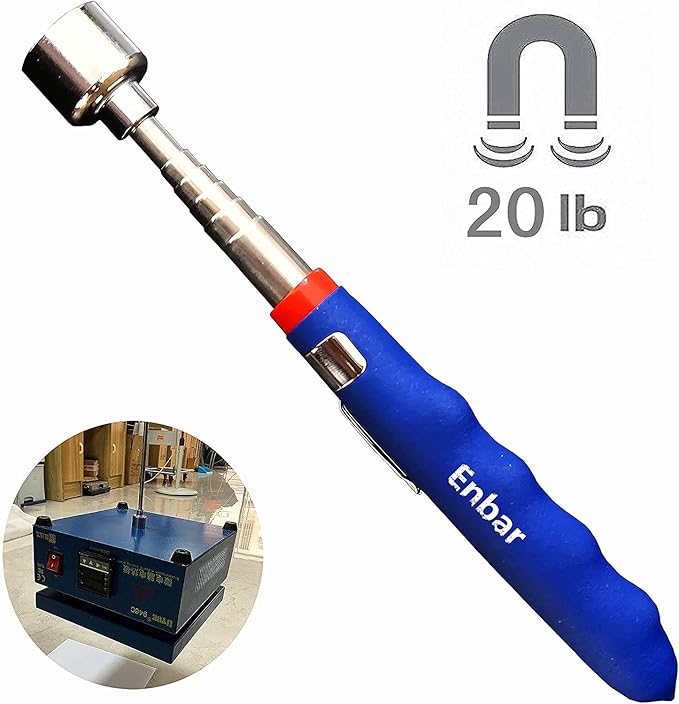 20lb Telescoping Magnetic Pick Up Tool Extendable 31" Telescopic Magnet Stick Useful for Hard-to-Reach,Sink Drains Mechanic Automotive Gifts for Men Women Husband Birthday Father's Day(3PCS)-Ruum Studio Home