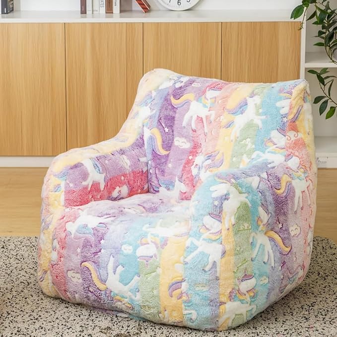 Recaceik Bean Bag Chair, Bean Bag Sofa Chair with Armrests Stuffed High-Density Foam, Lazy Sofa Comfy Chairs BeanBag Chair for Adults in Living Room,Bedroom Reading-Ruum Studio Home