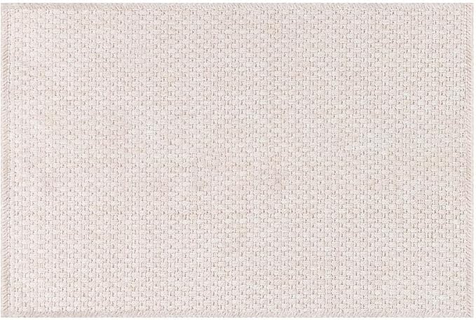 CAMILSON Easy Jute Rug 2x3, Indoor Outdoor Off-White Farmhouse Area Rugs for Living Room and Kitchen Rug, Solid Woven Design, Easy-Cleaning, Washable Outside Carpet Alfombras (2 x 3)-Ruum Studio Home