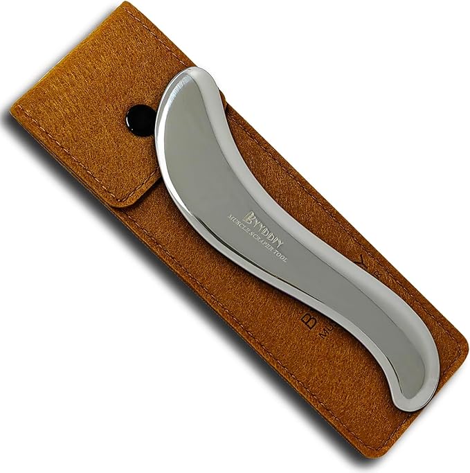 BYYDDIY Stainless Steel 6.3 inch Gua Sha Tool & Muscle Scraper Tool & Gua Sha Facial Tools (S.S)-Ruum Studio Home
