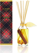 LOVSPA Reed Diffuser Set, Spiced Pomander Scented Oil Diffuser with Sticks, Home Fragrance Accessories for Bathroom Shelf Decor, Aroma Diffusers for Home or Office Desk, USA Made-Ruum Studio Home