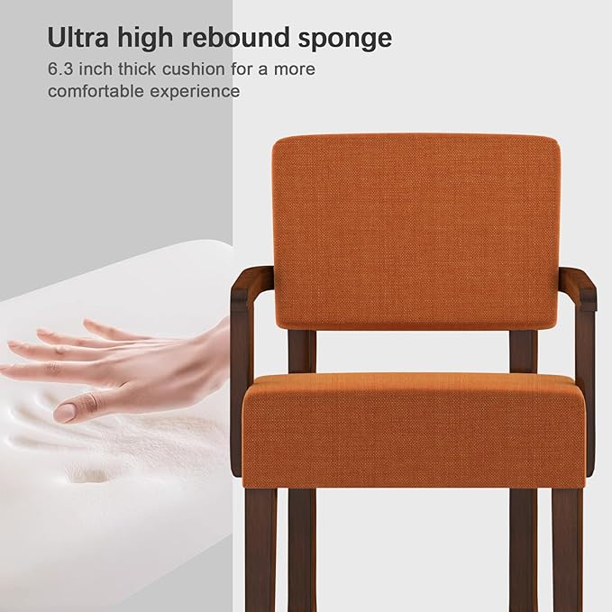 Accent Chair, Living Room Chairs Oversized with Soft Seat and Armrests for Dinning, Bedroom, Reading and Waiting Rooms-Ruum Studio Home