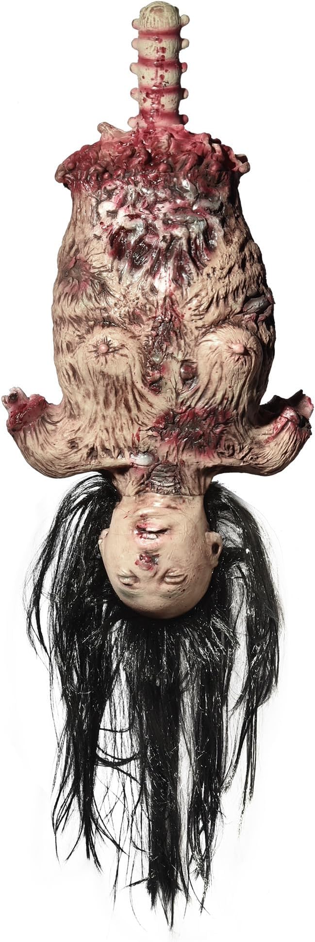 AW 32" Halloween Prop Limbless Woman Corpse Hanging Half Body Haunted House Party Yard Outdoor Decoration 2025-Ruum Studio Home