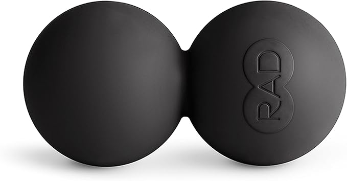 RAD Stiff Peanut Massage Ball – High Density Yoga Deep Tissue Roller Ball – Myofascial Release for Back, Neck, Feet, Psoas & Spine – Suboccipital & Thoracic Trigger Point Therapy-Ruum Studio Home