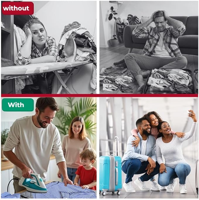 Premium Ironing Mat Heat Resistant Silicone Iron Rest Non Slip Magnetic Portable Ironing Pad Table Top Countertop Quilted Insulating Pad Travel Quilting Cover Scorch Mesh Blanket Over The Door-Ruum Studio Home