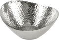Monarch Abode Hand Hammered Decorative Bowl for Home Decor, 7.5-Inch Polished Stainless Steel – Key Bowl for Entryway Table, Catch All, Decorative Fruit Basin, Key Holder, Bowls for Home Decor-Ruum Studio Home