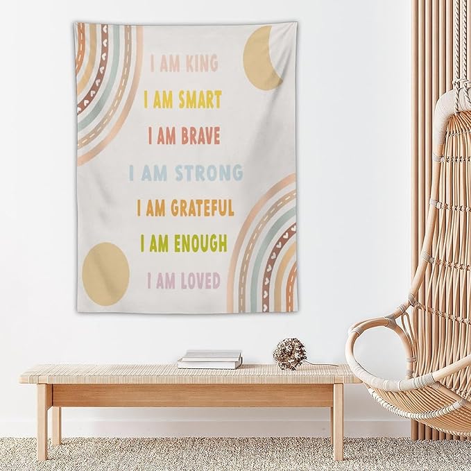 ICMOLYYENLO Boho Plant Aesthetic Tapestry, Abstract Medieval Arch Sun Home Aesthetic Wall Hanging For Bedroom Living Room Dormitory Tapestry 30x40 Inches-Ruum Studio Home