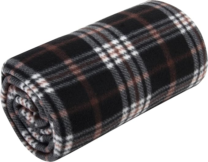 50x60 Throw Blankets, Plaid Fleece Throw Blankets for Bedroom, Couch, Livingroom, Chair, Pets, Outdoors-Ruum Studio Home