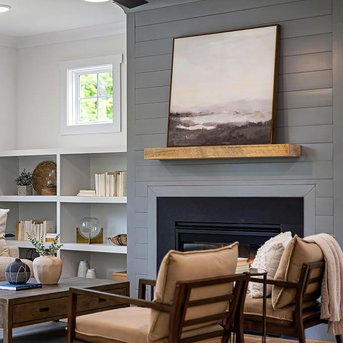 Hidden Shelf Brackets ， Floating Shelf Bracket ( Additional Brackets -NO Kits) 69 Inch -2 Pcs-Ruum Studio Home