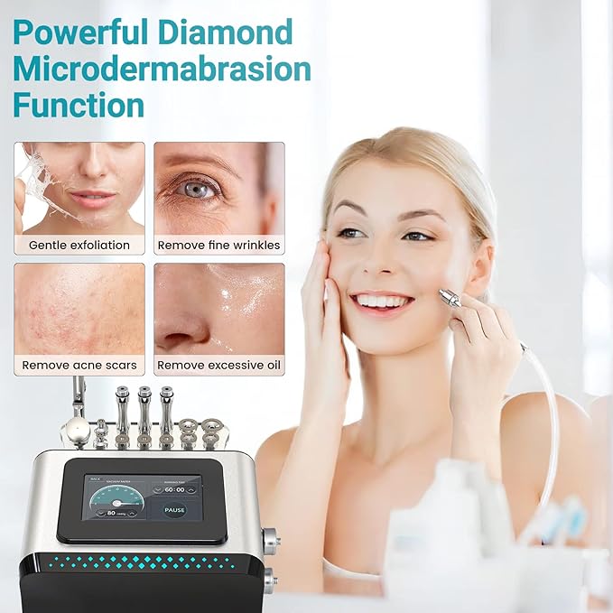 Meifuly Vacuum Therapy Machine, 3 in 1 Vacuum Cupping Sets, Skin Care and Airbrush Machine, with 1800ML and 1500ML Large Cups, 0-80 cmHg, 5 inch Touch Screen-Ruum Studio Home