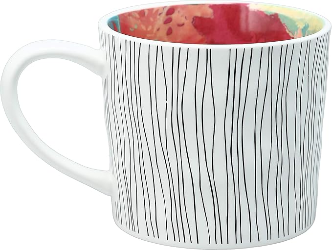 You Are So Special - 16 Oz Debossed Butterfly Rainbow Stripe Coffee Cup Mug-Ruum Studio Home