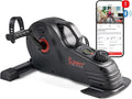 Sunny Health & Fitness Dual Function Under Desk Pedal Exerciser, Portable Indoor Cardio Mini Bike at Home, Arm/Leg Cycle for Seniors, Optional Magnetic, Motorized & Free SunnyFit App Bluetooth Connect-Ruum Studio Home